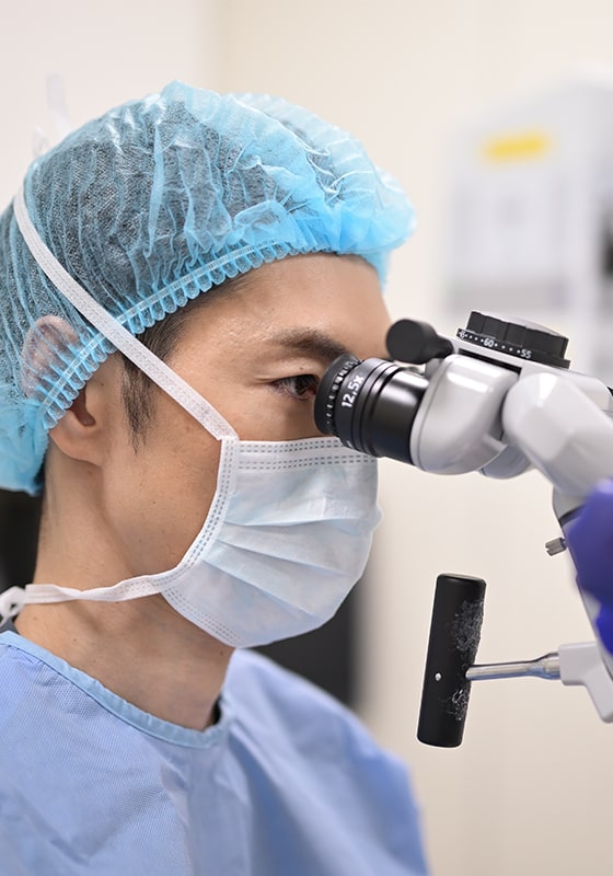 他クリニックでまぶたの手術を受けたが、再手術を希望する